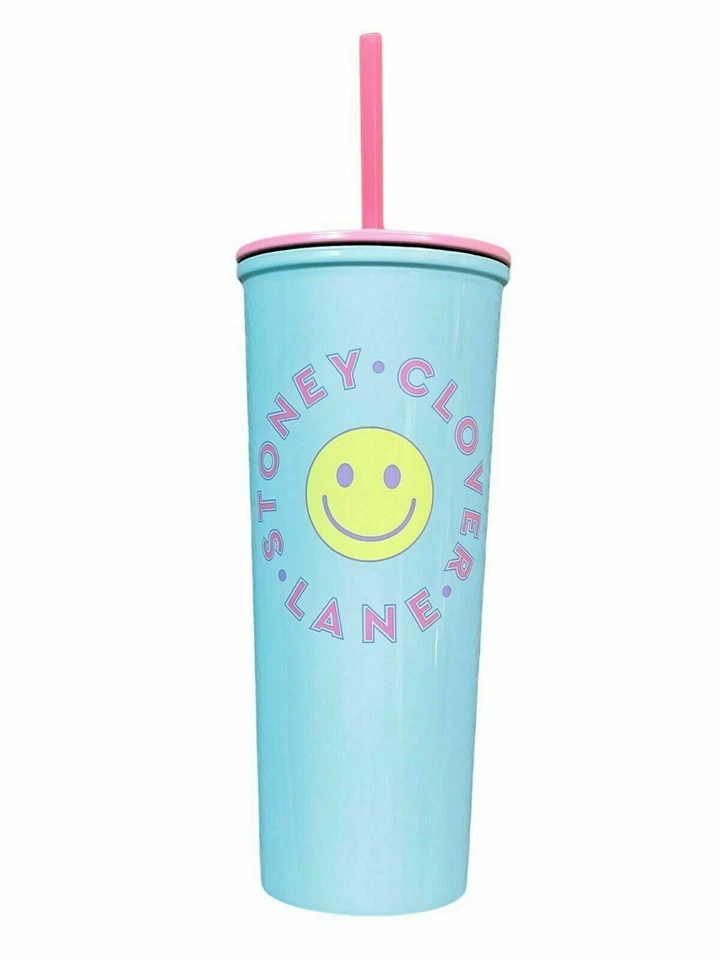 23oz Stainless Steel Tumbler with Straw Blue/Pink - Stoney Clover Lane x Target - Image 2 of 4