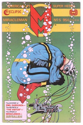 Miracleman #5 ~ ECLIPSE 1986 ~ Alan Moore & Alan Davis VF/NM
