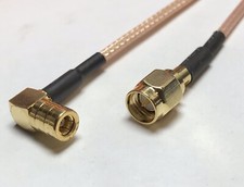 SMA Male plug to SMB female right angle 36   RF jumper cable RG316 wifi Net USA