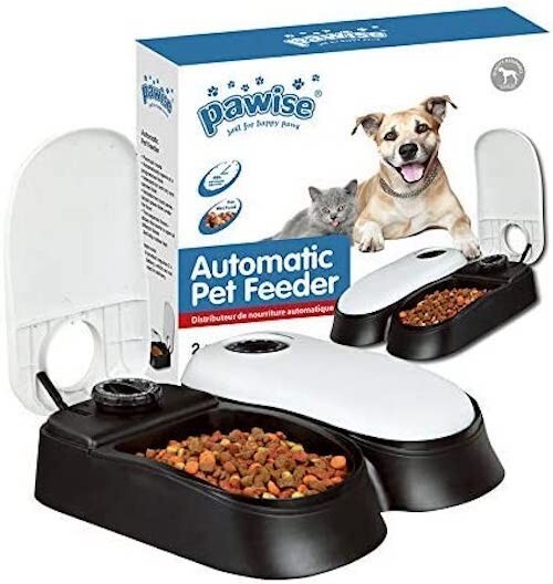 Mangiatoia Automatica Gatti e Cani | Dispenser Smart con Timer Digitale