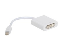 Inland AB9I Mac Access Mini DisplayPort Male to DVI Female , White