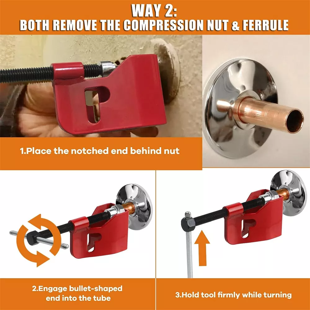Compression Sleeve Puller Tool Remove Ferrule Nut Of Pipe
