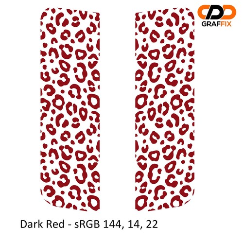 Leopard Side Window Vinyl Decal Set - Fits Jeep Wrangler JKU 2007 - 2018 - Picture 6 of 11