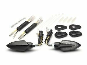 Yamaha LED Indicator set Blinkers YME-H0789-20-10 CARBON LOOK Genuine Brand new