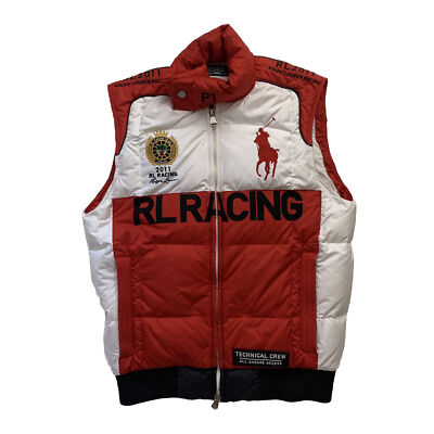 Polo Ralph Lauren Racing Italy 2011 Italia Bodywarmer Daunenweste Weste Puffer S