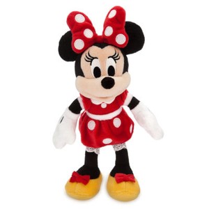 minnie mouse in red polka dot dress