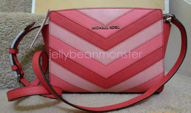michael kors striped purse