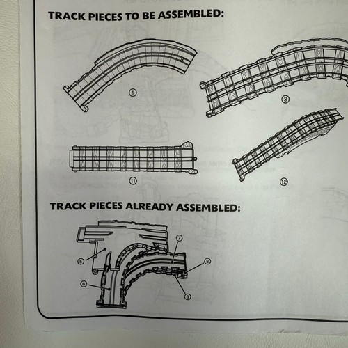 Thomas & Friends Take-n-PLay The Great Quarry Climb Papel Instrucciones 2012 - Imagen 9 de 14