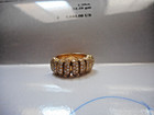 Salavetti Aig Report 14.2g Us Size 6.5 Nwt Yellow 18K Gold With Diamonds Ring By