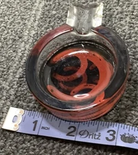 MARLBORO Glass , Horse Shoe Design ASH TRAY Vintage