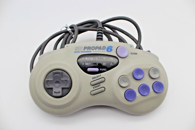 SN Pro Pad 6 SNES Super Nintendo Controller - Turbo- / Dauerfeuer