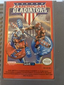 1985 Vintage NES American Gladiators Game Nintendo