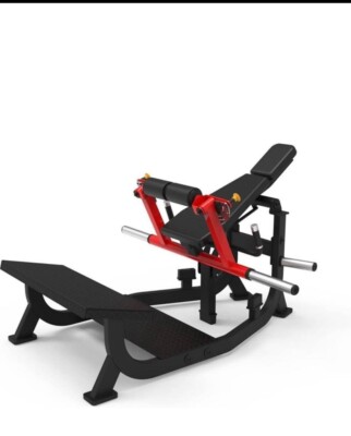 Hip Thrust Glute Drive Machine with Plate Holders - Weight Loaded Commercial Gym