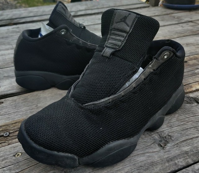 nike jordan horizon low black