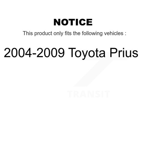 Air Cabin Filters (2 Total) Kit For 2004-2009 Toyota Prius KFL-100258 - Picture 2 of 2
