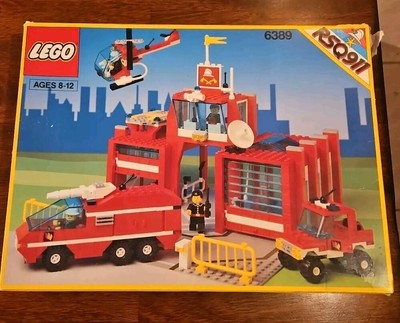 LEGO Town Set RSQ911 Set 6389 Fire Control Center Station NIB New In Box