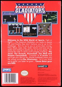 American Gladiators WATA 9.0 A NEW Factory Sealed Nintendo NES Like VGA CGC