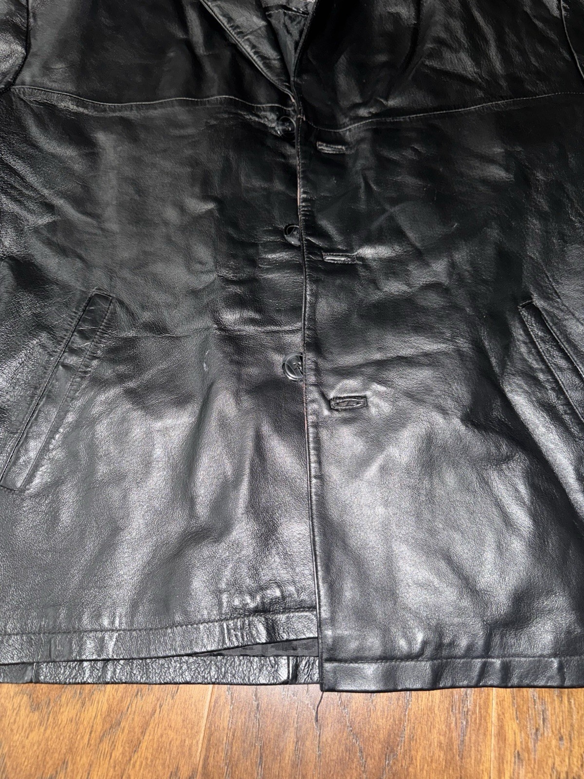 Franklin Allen Leather Jacket For Men Size Large - second product detail image