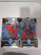 Mcfarlane DC Multiverse Superman Action Comics 1000 & Supergirl Gold Label