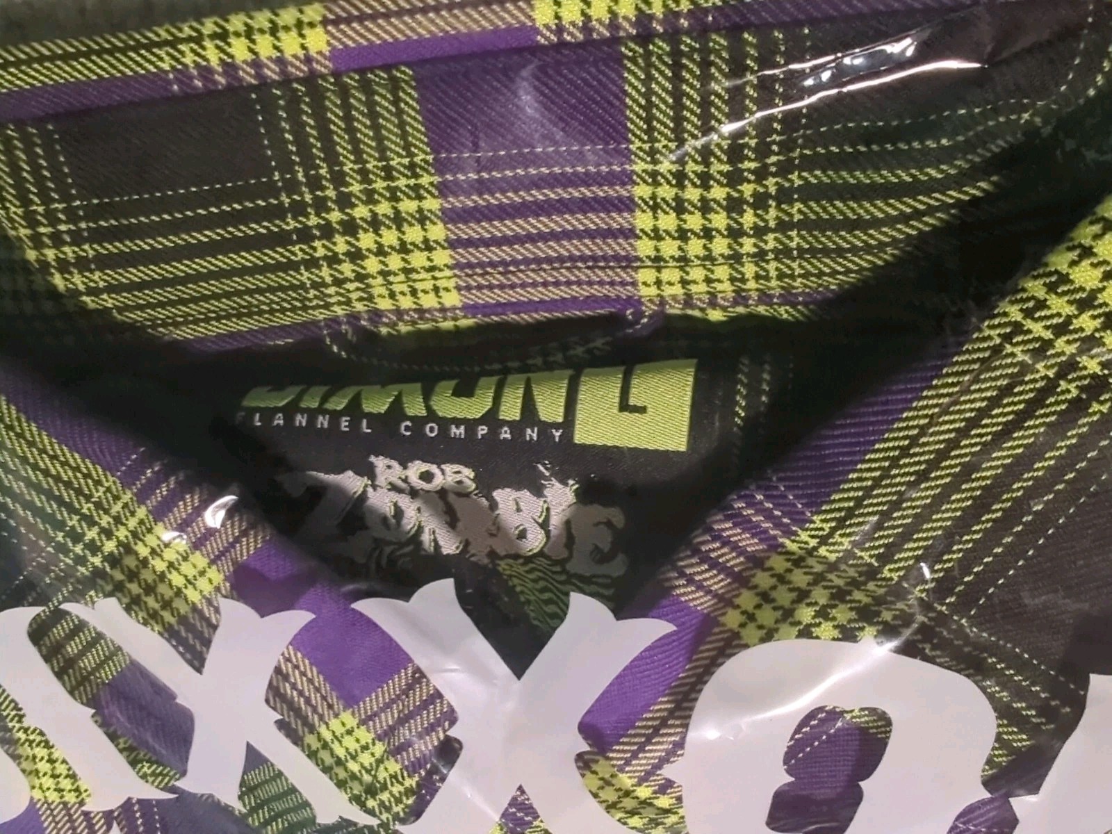 Dixxon Flannel Co "Rob Zombie" Men's Large Shirt Sold Out New With Tags In Bag