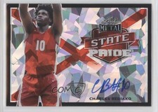 2021 Leaf Metal State Pride Black Crystals 1/7 Charles Bediako #SP-CB1 Auto 6fs