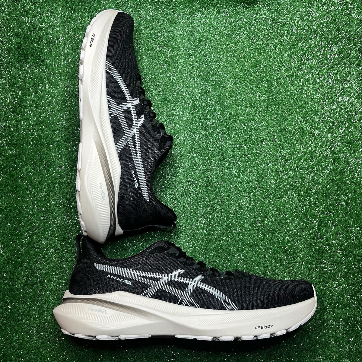 Asics GT-2000 13 Women Size B Med Running Shoes ‘black Illuminate Mint’