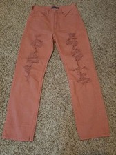 Aeropostale High-Rise 90s Baggy Rose Distressed Jeans Sz 4R