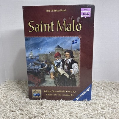 SAINT MALO Board Game Roll & Write NEW IN SHRINK Alea Ravensburger 2012