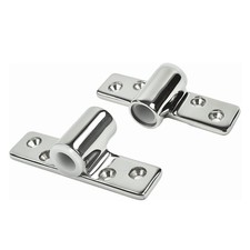 MARINE CITY 316 Stainless Steel Shank Mount Rowlock Oarlock Socket 1/2" 2 Pcs 