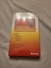 Microsoft Windows Office Home & Business 2010 *PRODUCT KEY CARD ONLY - NO DISC*