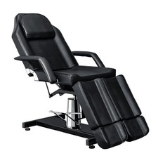 360  Swivel Tattoo Chair, Lash Chair Massage Table with 2 Adjustable Split Legs