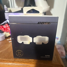 Bose Ultra Open Earbuds Bluetooth In-Ear Earbud Headphones, White