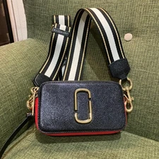 [Good Condition] Marc Jacobs Shoulder Camera Bag Snapshot Black