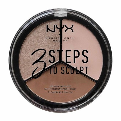 NYX 3 Steps to Sculpt Face Sculpting Palette