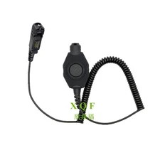 Z-Tactical Headset Dual PTT Cable for Motorola P6600 E8600 DP2400 DEP550 Radio