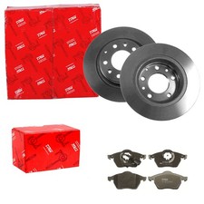 TRW BREMSSCHEIBEN+BELÄGE VORNE passend für VW GOLF 3 PASSAT 35i VENTO nur GT 