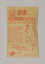 Kadee no.506 HO scale MAGNE-MATIC COUPLER CONERSION BOLSTER ONE PAIR FOR
