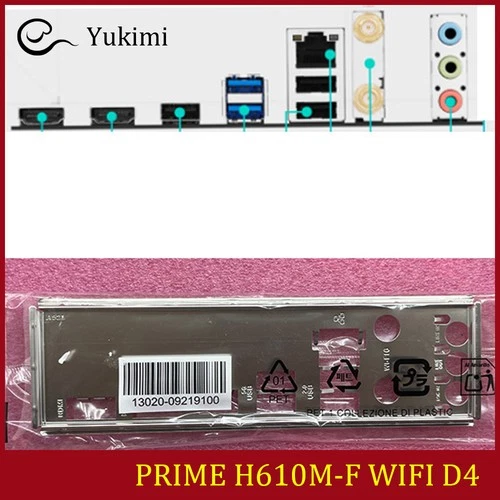NEW FOR ASUS PRIME H610M-F WIFI D4 Ｍotherboard I/O Shield Backplate
