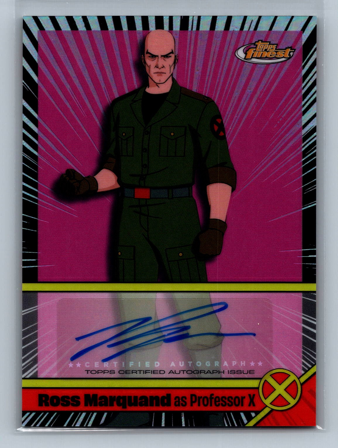 2025 Topps X-Men 97 Finest Professor X Voice Actor Auto