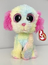 Ty Beanie Boo Lovesy the Dog Justice Exclusive Rare NEW 6” 15cm MWMT Plush Toy