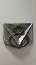 Vintage 1951 Studebaker Commander V8 Front Hood Nose Emblem Badge Trim Oem Vintage 1951 Studebaker Commander V8 Front Hood Nose Emblem Badge Trim Oem