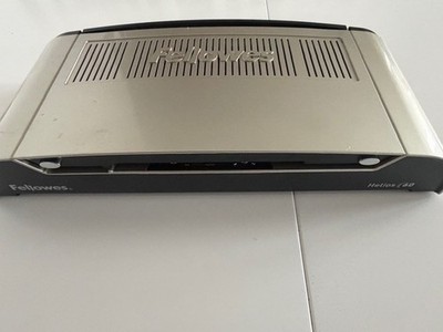Fellowes 5642001 Büro Thermobindegerät Helios 60 platin/schwarz