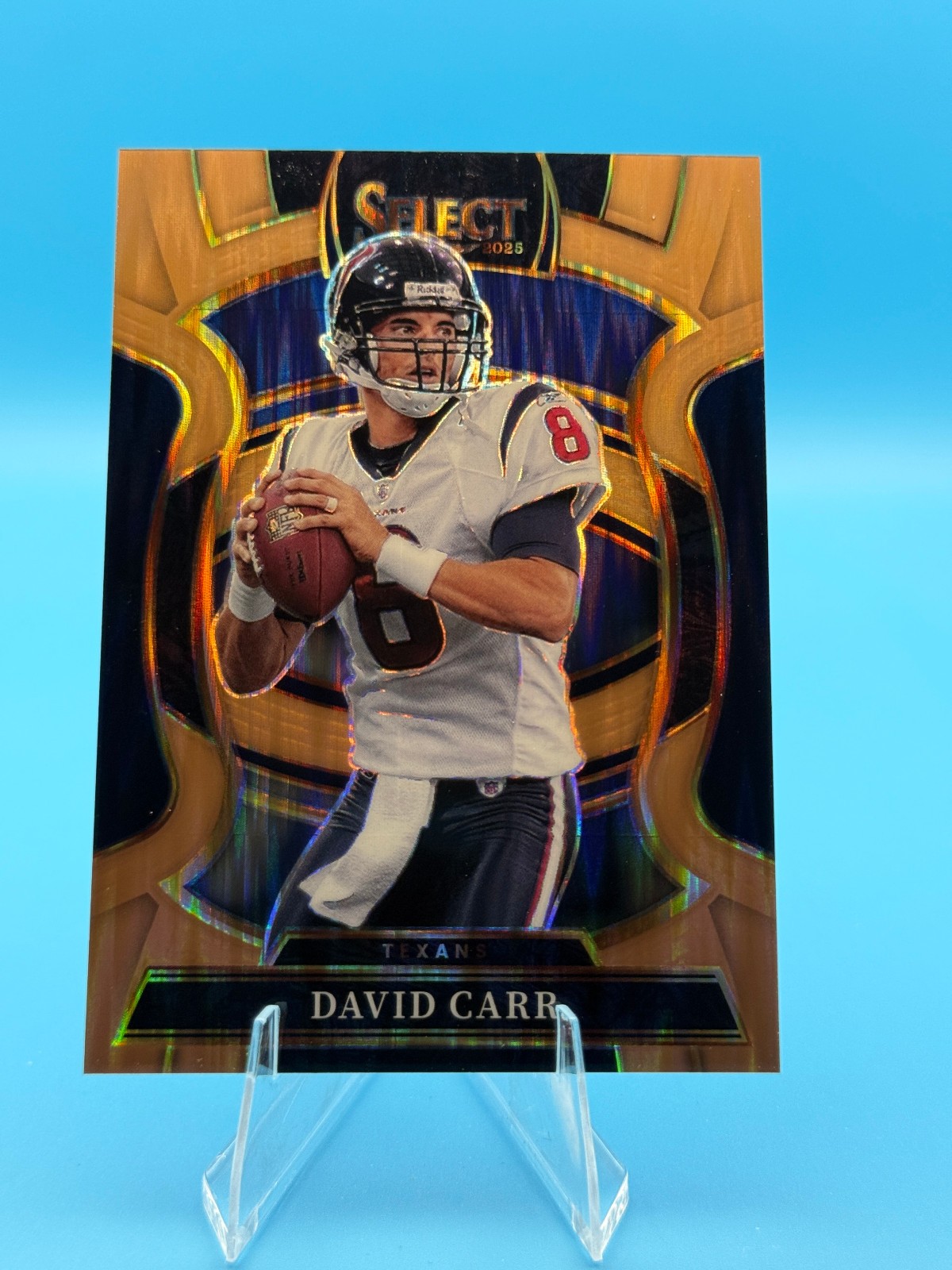2025 Panini Select David Carr #50 Copper Shock / 899