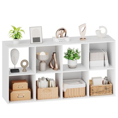 Sweetcrispy 8 - Bookshelf 4 Removable Back Panels Display