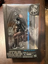 Star Wars 6  Black Series  05 TIE PILOT Blue Line Figure 2014 Hasbro
