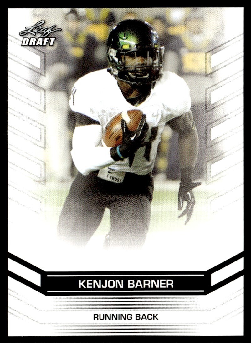 2013 Leaf Draft Kenjon Barner Rookie Oregon Ducks #38