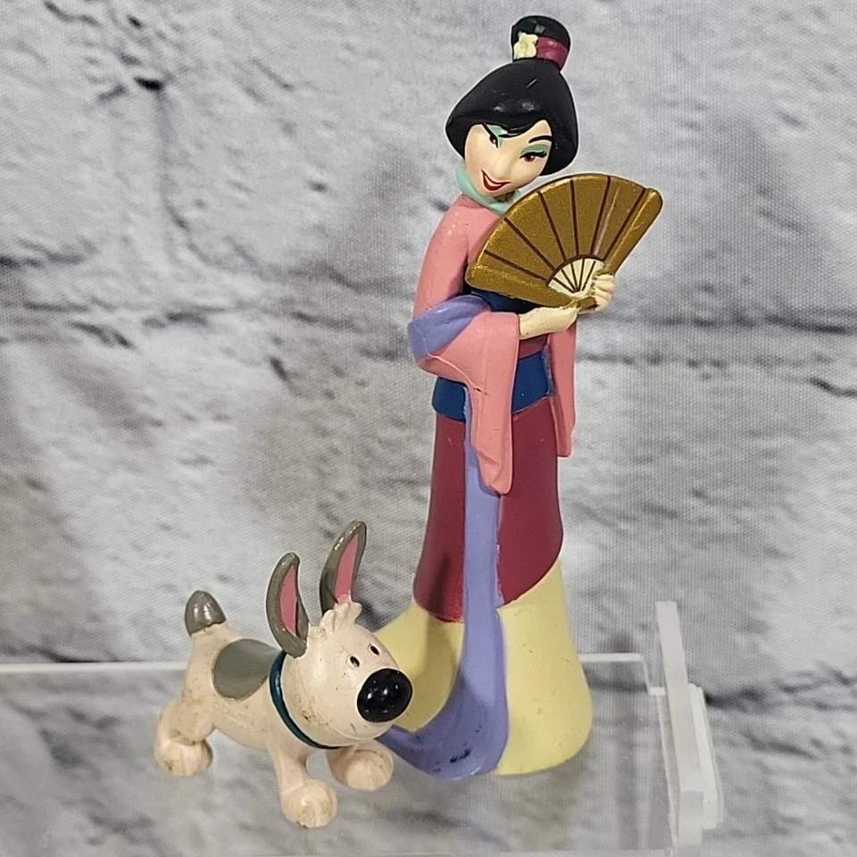 Disney Mulan Lote Personalizado De 6 Figuras Gemelos Geisha Hermanito Foto 3 de 4