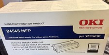 Genuine Oki 52116101 Black Toner Cartridge B4545 MFP BNIB