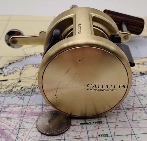 Mulinello da Pesca Shimano Calcutta Kobune 400 Livel-Wind Baitcasting /Jdm Favorite - Foto 10 di 19