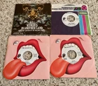 DJ WLP Promo 45 Lot Rolling Stones Wild Horses Happy Angie Bill Wyman Stock PS